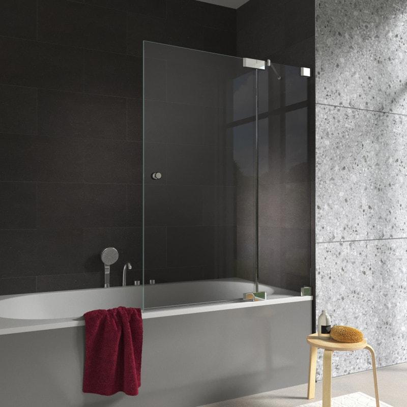 Badewannenaufsatz nach Maß mit Festteil - Galana Pro (rechts) Badewannenaufsatz nach Maß mit Festteil - Galana Pro (rechts)
