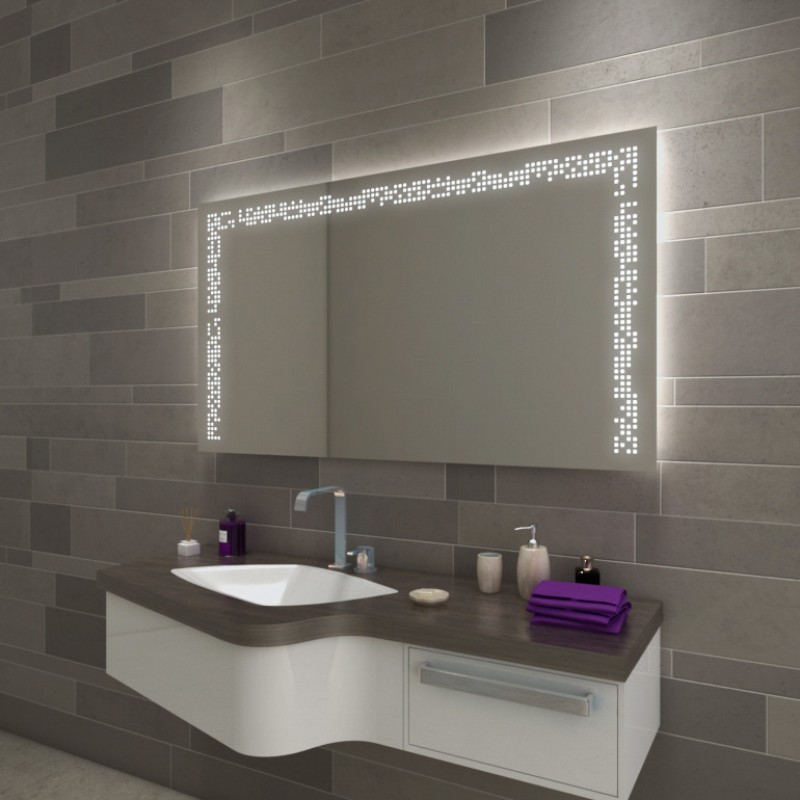 Badezimmerspiegel beleuchtet - F114L3