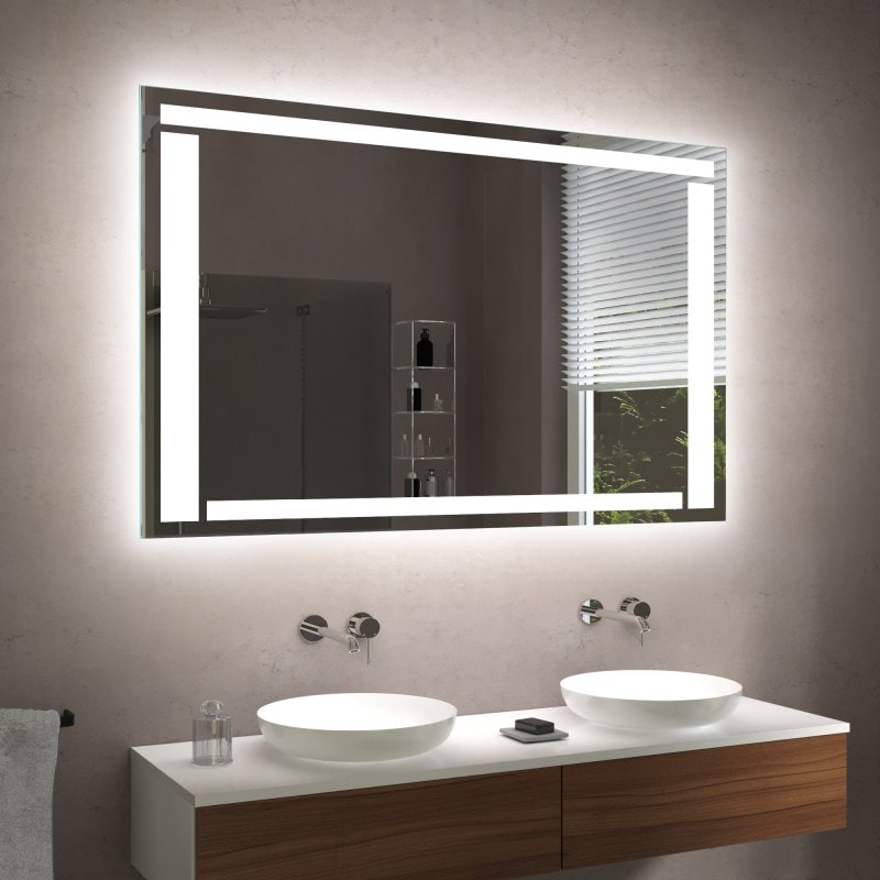Badezimmerspiegel mit Licht - M546L4