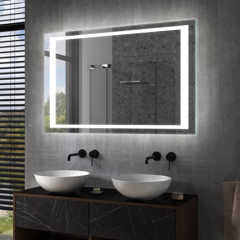 Badspiegel mit LED Beleuchtung - Frisco