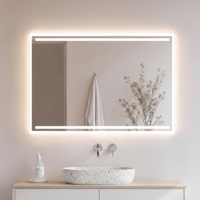 Badspiegel mit LED Beleuchtung - Calnegre