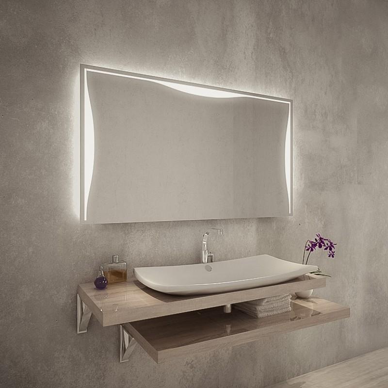Badezimmerspiegel mit LED Beleuchtung - F568L3