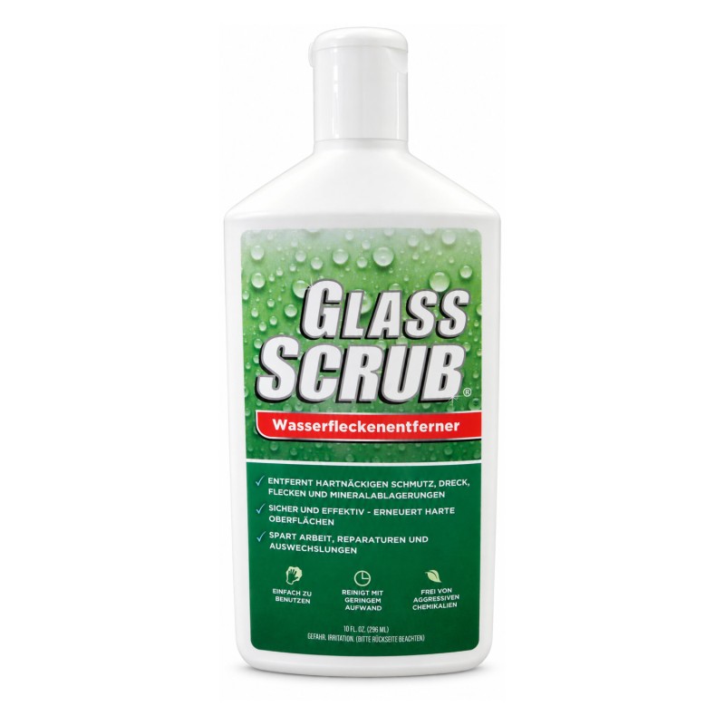 Clean-X Glass Scrub® Reinigungspaste Wasserfleckenentferner 296 ml