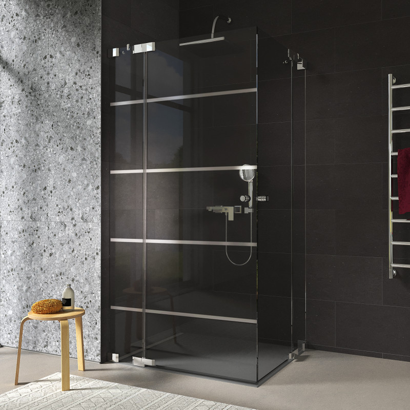 Duschkabine nach Maß Glas Eckeinstieg FORRADO 2/209