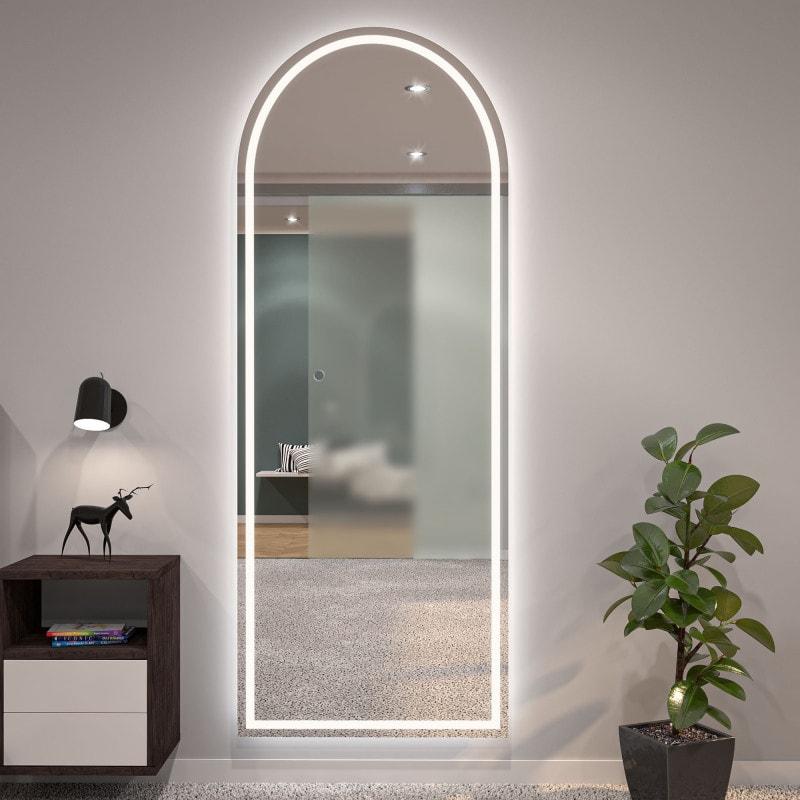 LED Spiegel mit Rundbogen F636L4B2 LED Spiegel mit Rundbogen F636L4B2