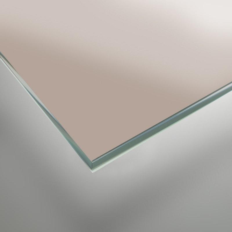Lackiertes Glas - Hell-Braun / Macchiato REF 1236, 6mm