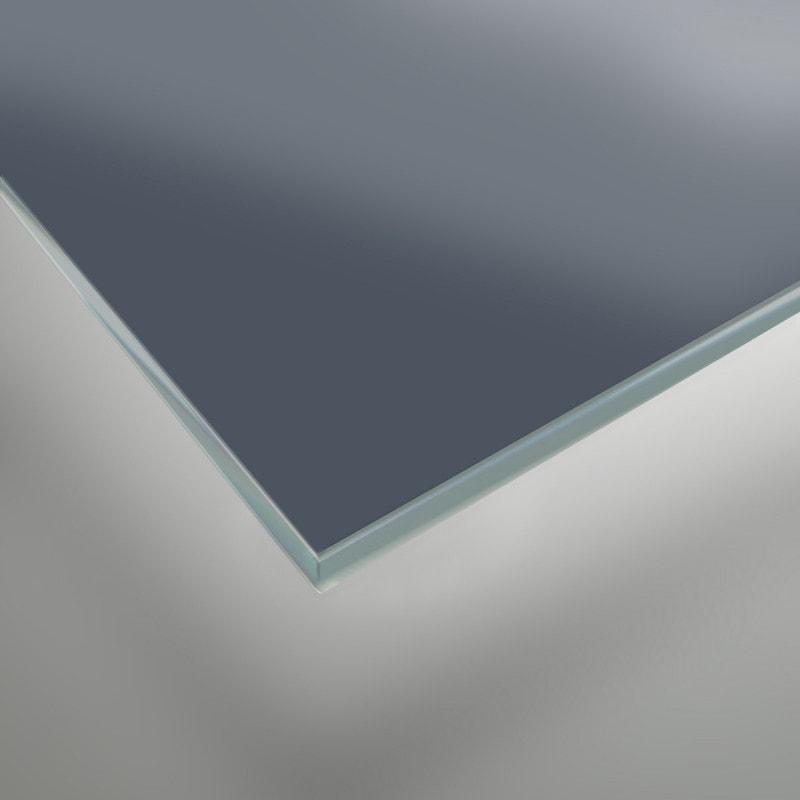 Lackiertes Glas - Grau / Anthrazit - REF 7016, 6mm