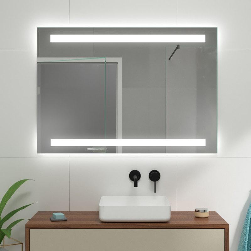 Badspiegel Mit Lampe Calibria - Badspiegel mit Licht online kaufen