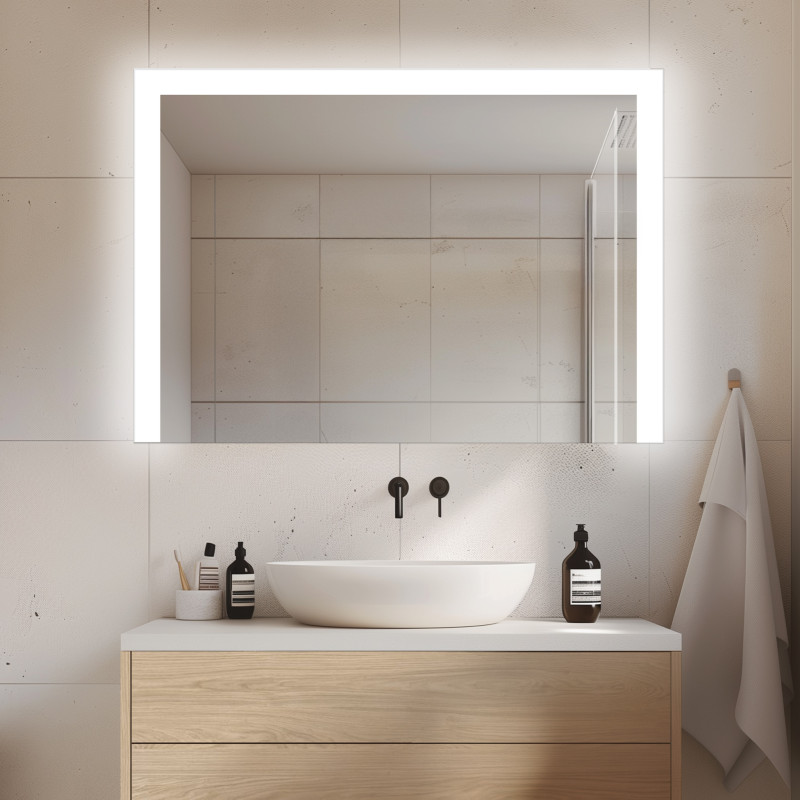 Spiegel mit Beleuchtung Smart Home KNX/Dali - Santa Cruz SH