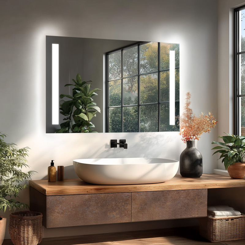 Smart Home Badspiegel LED KNX/Dali - Houston SH