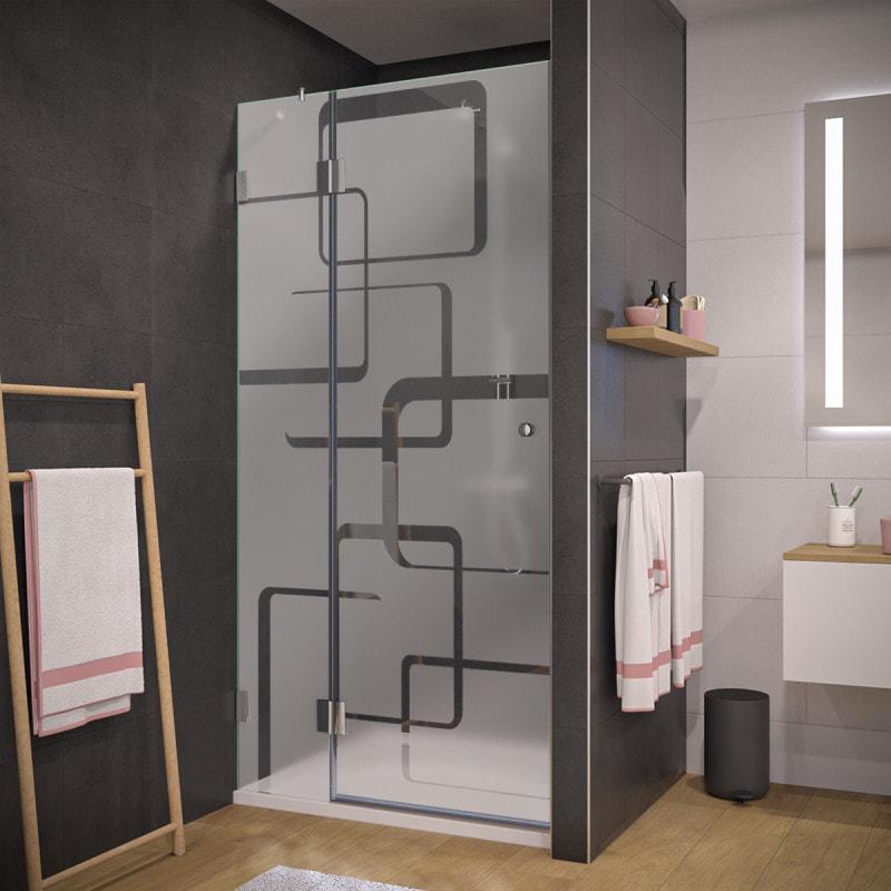 Nischentür für Dusche nach Maß DESIGN 1/104