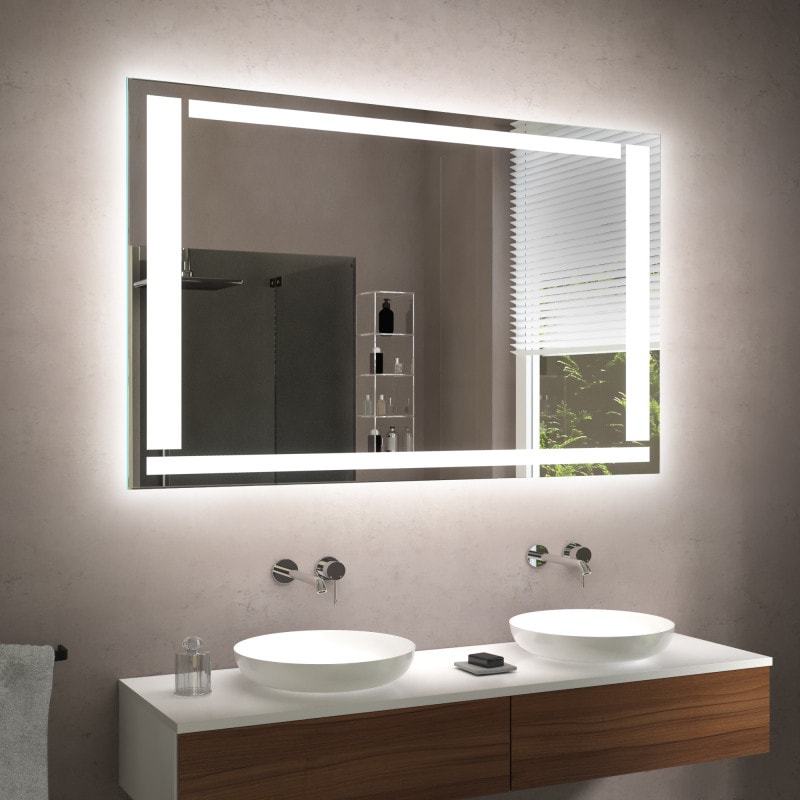 Badezimmerspiegel beleuchtet - M548L4