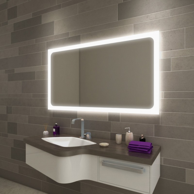 Badezimmerspiegel mit Beleuchtung - Carlo