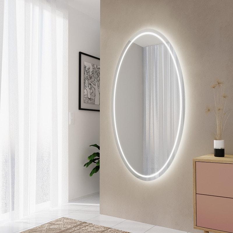 Spiegel oval beleuchtet F628L4O Spiegel oval beleuchtet F628L4O