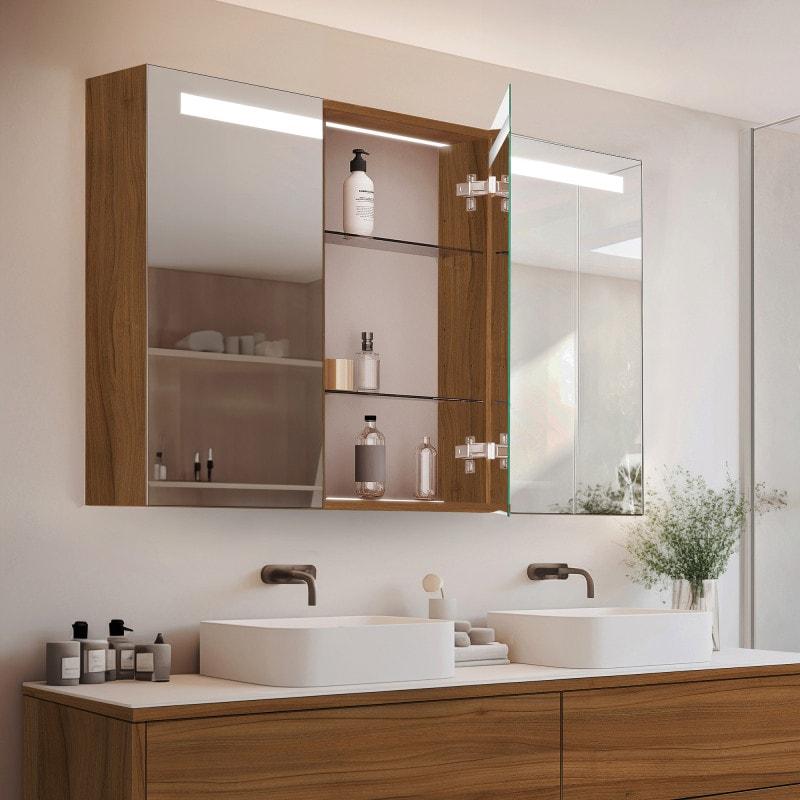 Spiegelschrank fuers Bad Massanfertigung DUBLIN LED:__:369_1