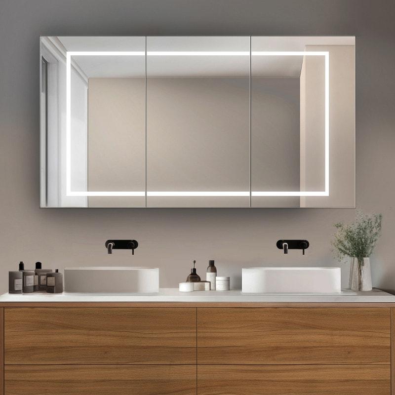 Spiegelschrank Bad mit LED Licht Chicago