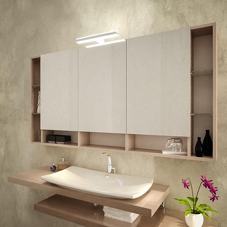 Lampe für Spiegelschrank Aplique Veronica S-2 CR ACLED 18020023 30cm kaltweiß 