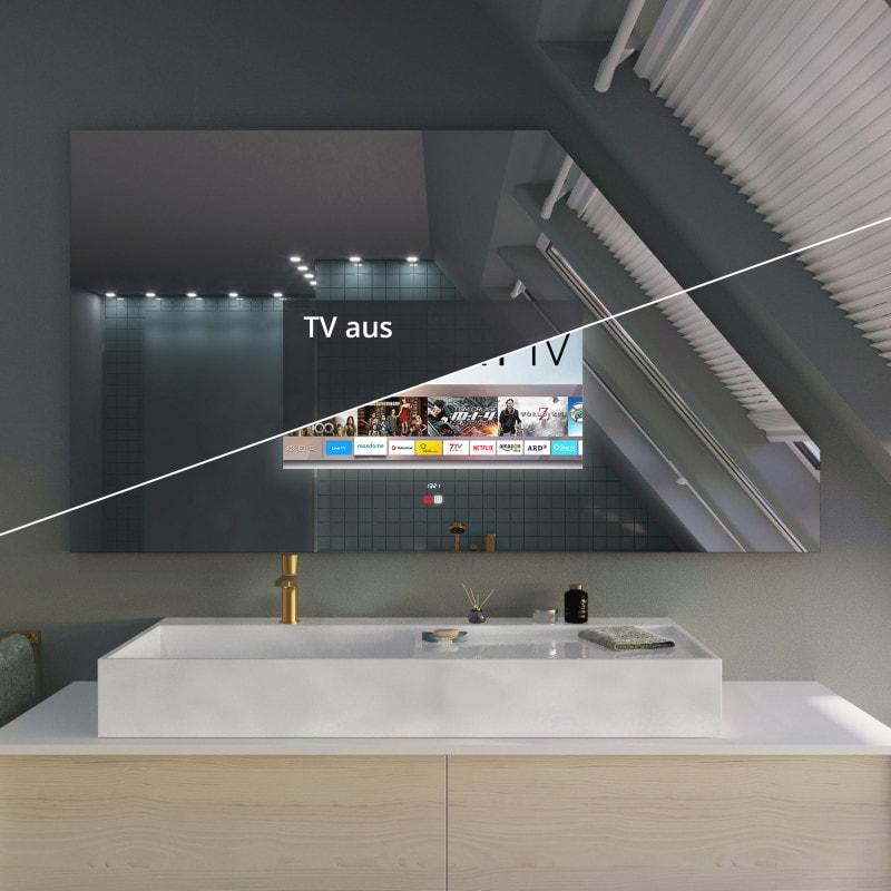TV Spiegel für Dachschräge - Unbeleuchtet CLEAR ECO DS TV Spiegel für Dachschräge - Unbeleuchtet CLEAR ECO DS