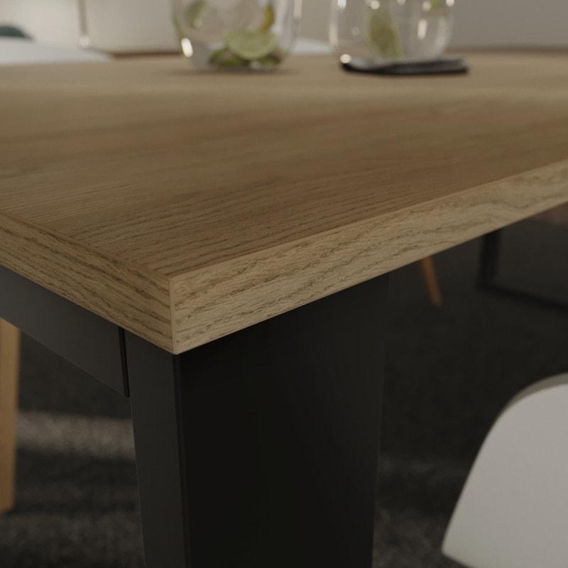 Tischplatte Eiche Holz-Dekor 19 mm, Schreibtisch-/ Esstischplatte Tischplatte Eiche Holz-Dekor 19 mm, Schreibtisch-/ Esstischplatte