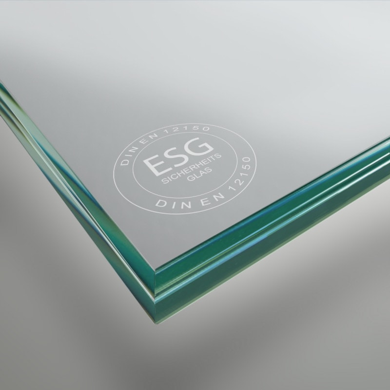 VSG aus ESG Glas 17,52 mm klar