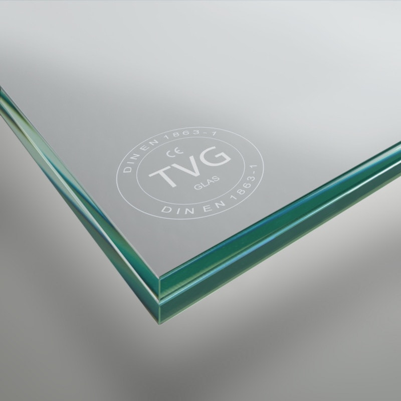 VSG aus TVG Glas 12,76 mm klar