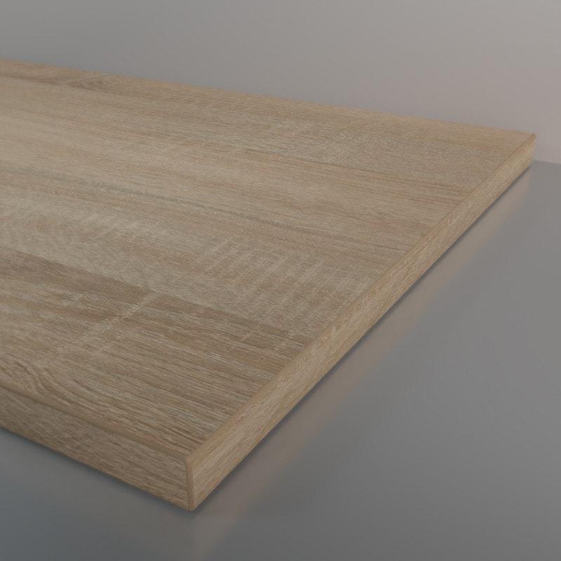 Waschtischplatte Eiche Holz-Dekor 19 mm Waschtischplatte Eiche Holz-Dekor 19 mm