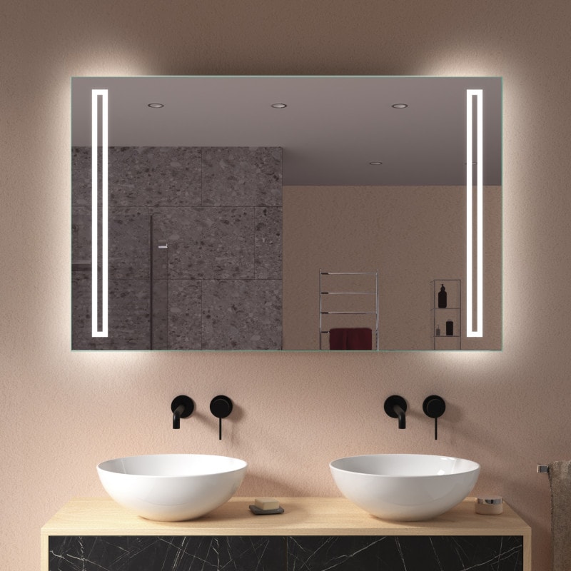 LED  MARA Badspiegel Wandspiegel nach Ihrem MAß in 114 Größen
