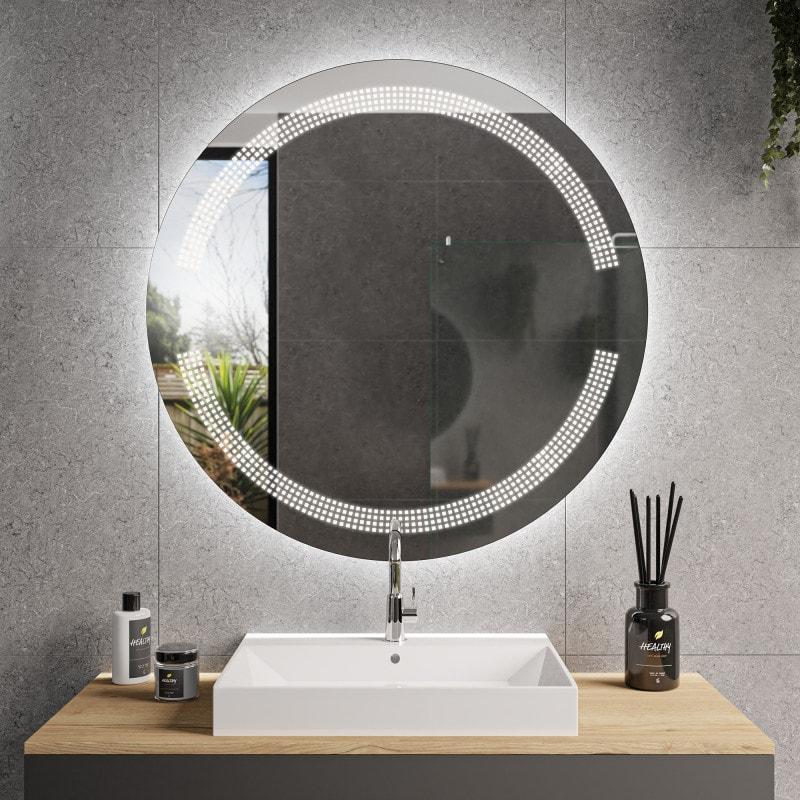 Ophelia - Badezimmerspiegel rund mit Beleuchtung 09 online kaufen