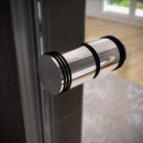 Design Glas Duschtür nach Maß CARRE 1/101