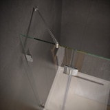 Design Duschtür aus Glas CARRE 1/104