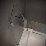 Glastür Dusche ESG Satinato AREA 1/104