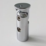 Wandanschluss Chrom 180° verstellbar für Ø 12 mm Stabistange geeignet Wandanschluss Chrom 180° verstellbar für Ø 12 mm Stabistange geeignet