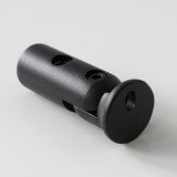 Wandanschluss schwarz 180° verstellbar für Ø 12 mm Stabistange geeignet Wandanschluss schwarz 180° verstellbar für Ø 12 mm Stabistange geeignet