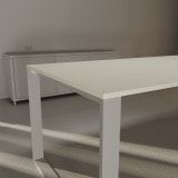 Tischplatte Weiß 19 mm, Esstisch-/ Schreibtischplatte