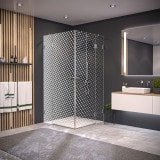 Design Duschkabine Glas Eckeinstieg DOT 2/209 Design Duschkabine Glas Eckeinstieg DOT 2/209