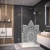 Duschkabine Glas Eckeinstieg MANDALA 209 Duschkabine Glas Eckeinstieg MANDALA 209