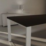 Tischplatte schwarz 38 mm, Schreibtisch-/ Esstischplatte Tischplatte schwarz 38 mm, Schreibtisch-/ Esstischplatte
