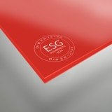 ESG Glas SATINATO lackiert 4 mm - Farbe nach Wunsch