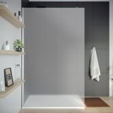 Glas Duschwand ESG Satinato/Milchgals AREA 1 Glas Duschwand ESG Satinato/Milchgals AREA 1