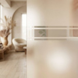 Glas-Schiebetür satiniert AREAL 20 schwarz/GF