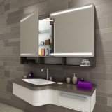 Spiegelschrank Badezimmer LED - NEW YORK Spiegelschrank Badezimmer LED - NEW YORK