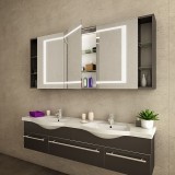 Spiegelschrank Badezimmer beleuchtet - KONSTANZ