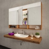 Spiegelschrank Badezimmer beleuchtet - TIFLIS
