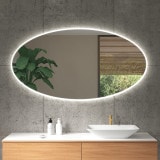 Ovaler Badezimmerspiegel F629L4O