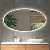 Ovaler Badezimmerspiegel F629L4O Ovaler Badezimmerspiegel F629L4O