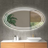 Ovaler Badspiegel beleuchtet F631L4O