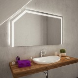 LED Badspiegel mit Dachschräge - Gualaca