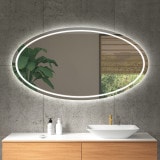 Ovaler Badspiegel mit LED Beleuchtung F627L4O