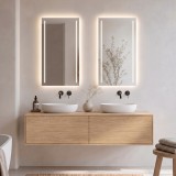 Badspiegel mit LED Beleuchtung - Fuente
