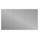 Badspiegelschrank aus Aluminium - Weser/Schwarz Badspiegelschrank aus Aluminium - Weser/Schwarz